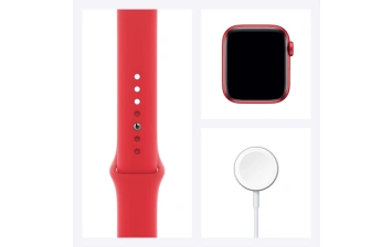 Смарт-часы Apple Watch Series 6 GPS 44mm PRODUCT(RED)/ PRODUCT(RED) (Красный) Sport Band (M00M3RU/A)