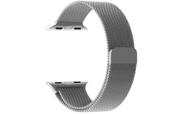 Ремешок Mokka Milanese Loop для Apple Watch 42/44/45mm Silver