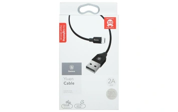 Кабель для iPod, iPhone, iPad Baseus Yiven Series USB/Lightning 1.8 м (CALYW-A01) Black