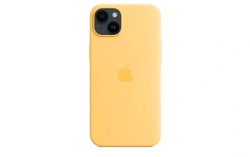 Силиконовый чехол Apple MagSafe для iPhone 14 Sunglow