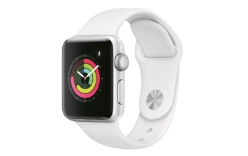 Смарт-часы Apple Watch Series 3, 42 мм, Silver Al/White Sport Band