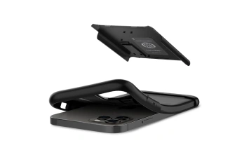Чехол Spigen Slim Armor для iPhone 12/12 Pro (ACS01523) Black