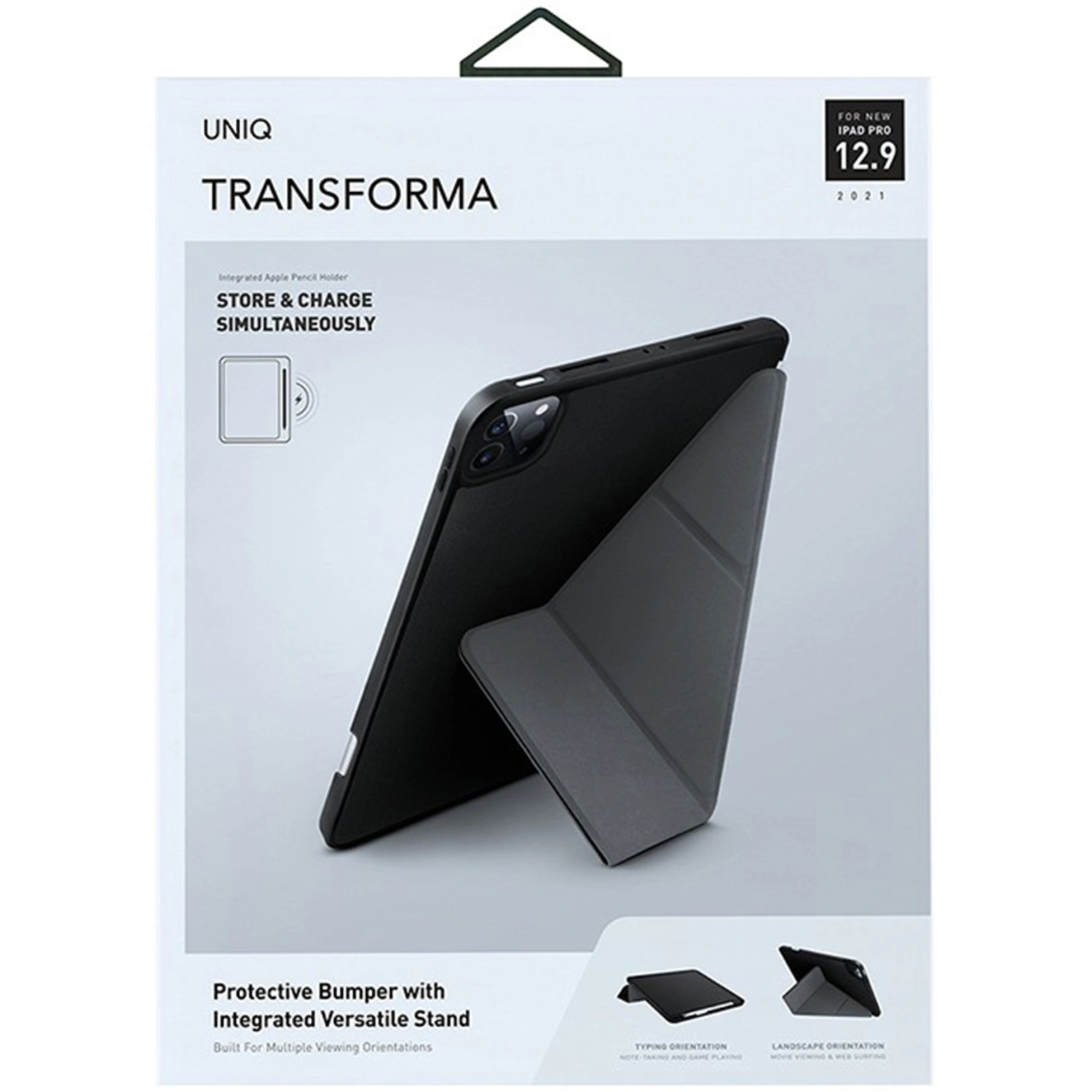 Чехол Uniq для iPad Pro 11 (2022/21/20) Transforma Anti-microbial Black ::  Купить Чехлы для iPad Pro 11 2020/2021/2022 в Москве по самым  привлекательным ценам! :: Купить Чехлы Для iPad в Москве по