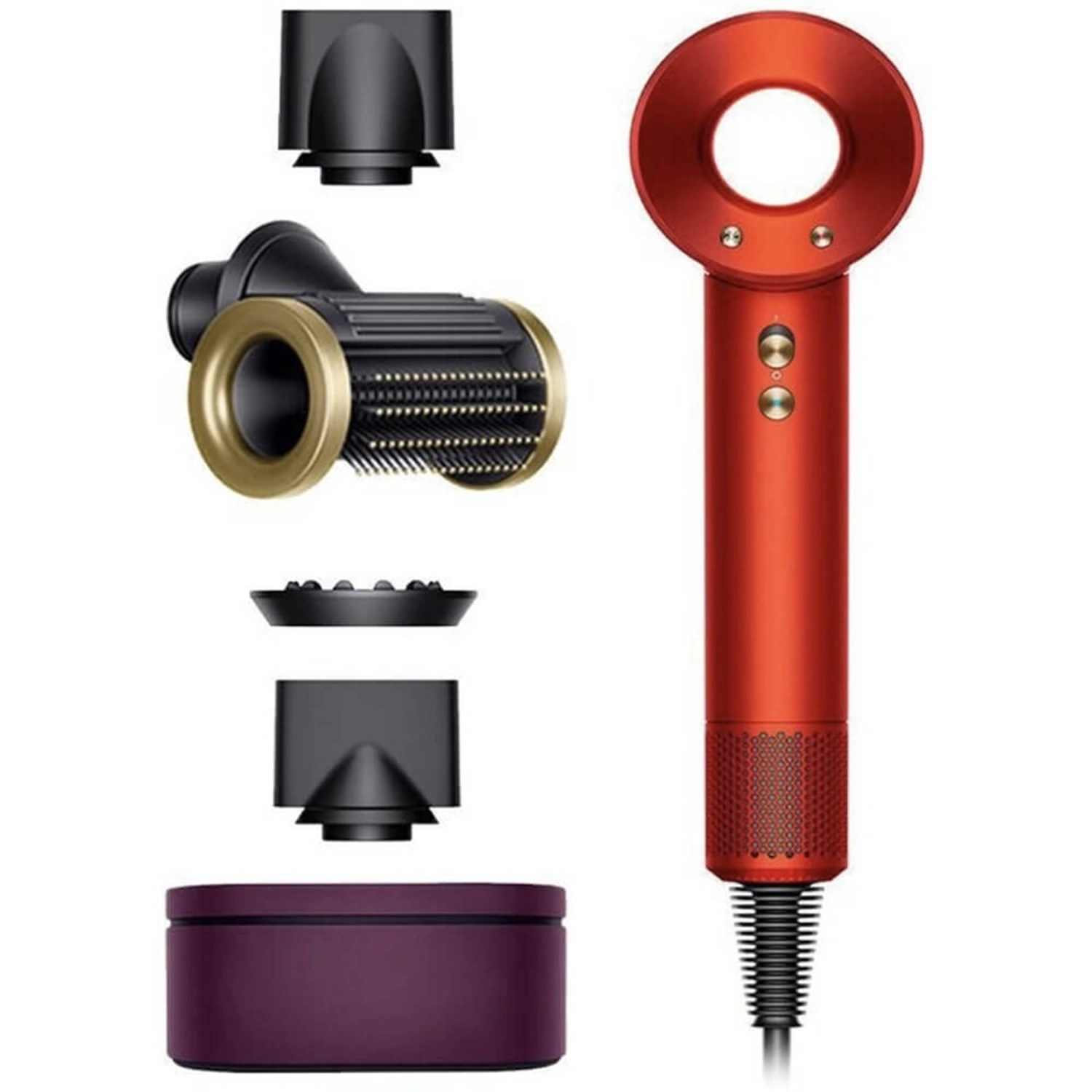 Dyson long orange topaz. Фен Дайсон hd08. Фен Dyson Supersonic. Dyson Supersonic hair Dryer hd08. Dyson Airwrap Topaz Orange.