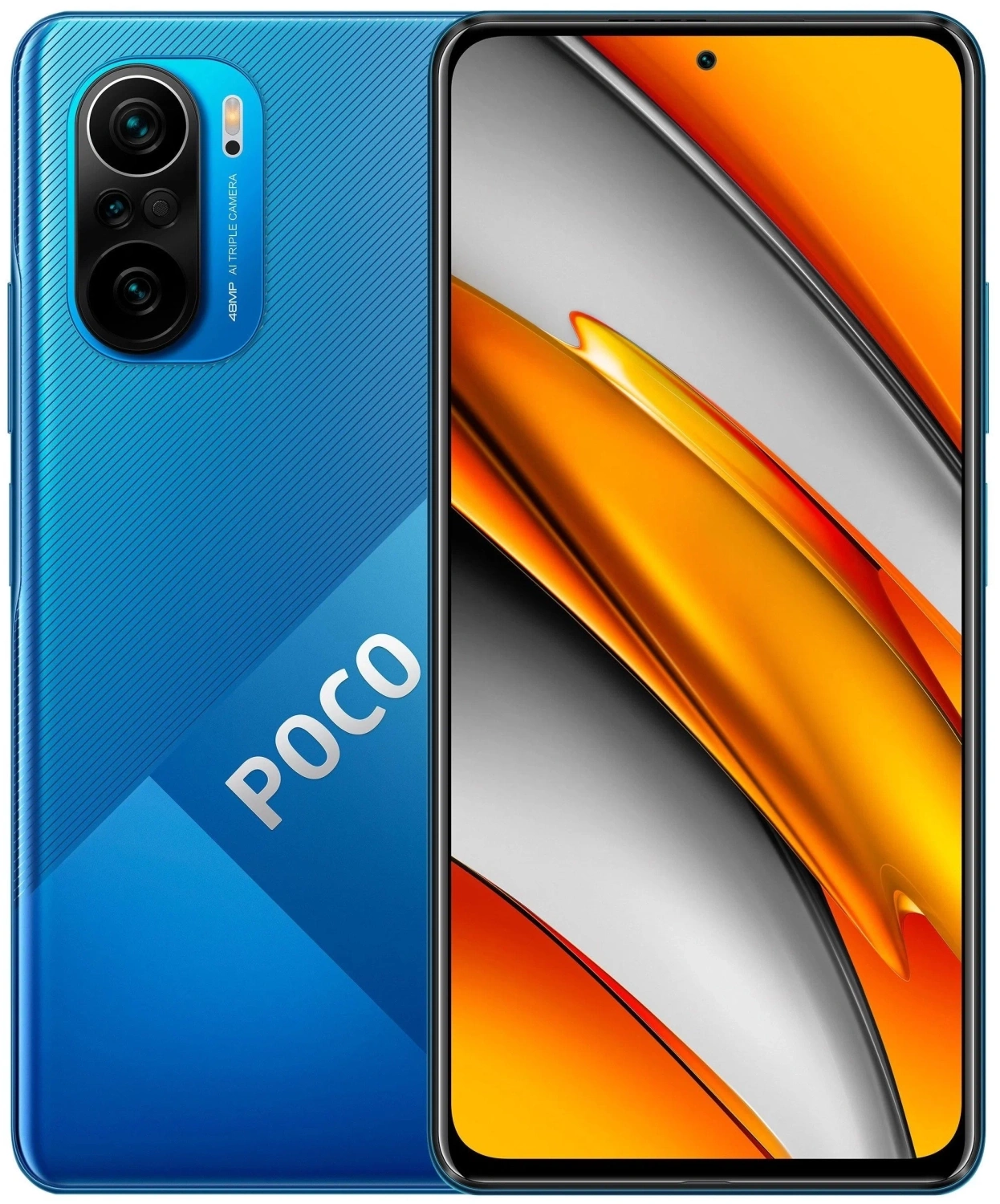Смартфон XiaoMi Poco F3 NFC 8/256Gb Ocean Blue Global Version фото 1