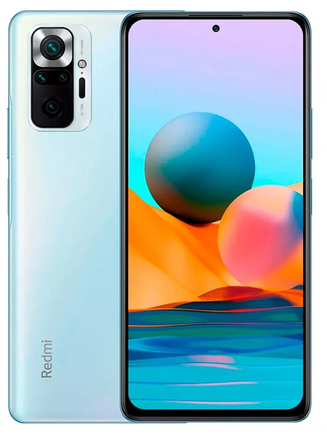 Смартфон XiaoMi Redmi Note 10 Pro 6/128Gb Glacier Blue Global Version фото 1