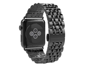 Ремешок Mokka Metal Clasp для Apple Watch 42/44/45mm Black