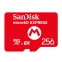 Карта памяти Sandisk microSD Express Card 256Gb для Nintendo Switch 2