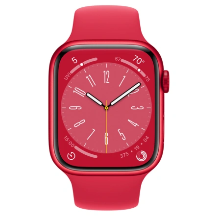 Смарт-часы Apple Watch Series 8 GPS 45mm PRODUCT(RED) (Красный) Sport Band фото 3
