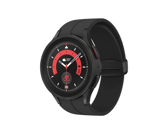 Смарт-часы Samsung Galaxy Watch5 Pro 45 mm SM-R920 Black Titanium (Черный титан) фото 1