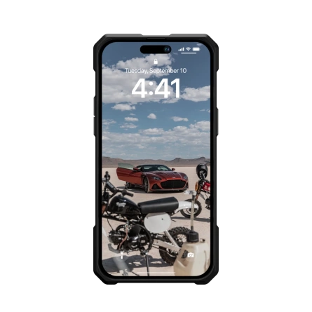 Чехол UAG Monarch Pro For MagSafe для iPhone 14 Pro Max Carbon Fiber фото 6