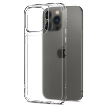 Чехол Spigen Quartz Hybrid для iPhone 14 Pro Max (ACS04831) Matte Clear фото 6