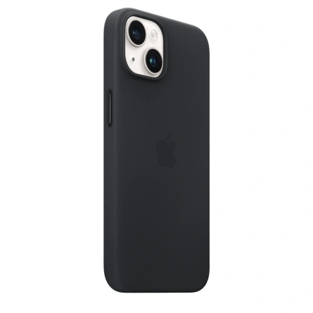 Кожаный чехол Apple MagSafe для iPhone 14 Midnight фото 4
