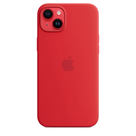 Силиконовый чехол Apple MagSafe для iPhone 14 (PRODUCT)RED фото 1