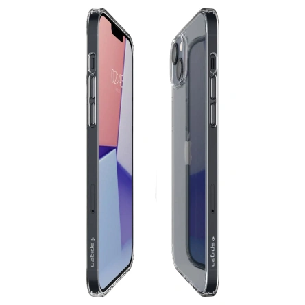 Чехол Spigen Air Skin Hybrid для iPhone 14 (ACS05032) Crystal Clear фото 7