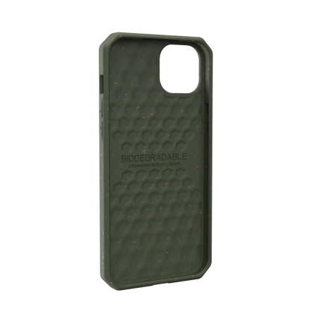 Чехол UAG Biodegradable Outback для iPhone 14 Plus Olive фото 2