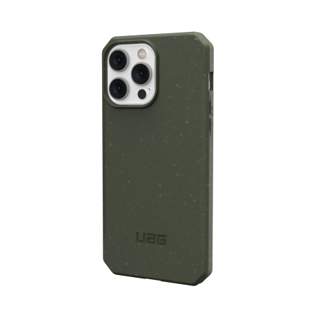 Чехол UAG Biodegradable Outback для iPhone 14 Pro Olive фото 8