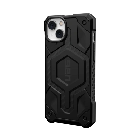 Чехол UAG Monarch Pro For MagSafe для iPhone 14 Plus Carbon Fiber фото 4