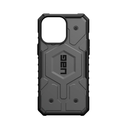 Чехол UAG Pathfinder For MagSafe для iPhone 14 Pro Silver фото 1