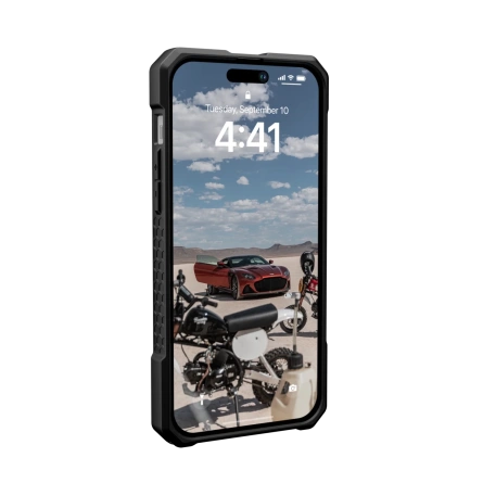 Чехол UAG Monarch Pro For MagSafe для iPhone 14 Pro Max Carbon Fiber фото 4
