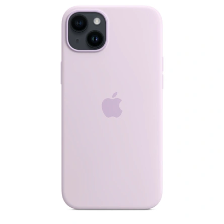 Силиконовый чехол Apple MagSafe для iPhone 14 Lilac фото 4