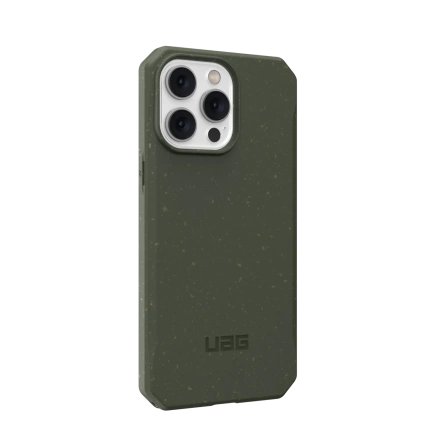 Чехол UAG Biodegradable Outback для iPhone 14 Pro Max Olive фото 7