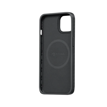 Чехол Pitaka MagEZ Case Pro 3 для iPhone 14 Black/Grey (Twill) фото 5