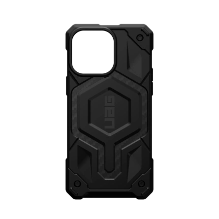 Чехол UAG Monarch Pro For MagSafe для iPhone 14 Pro Max Carbon Fiber фото 1
