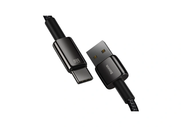 Кабель Baseus Superior Series Fast Charging Data Cable USB to Type-C 66W 2m (CATWJ-C01) Black фото 1