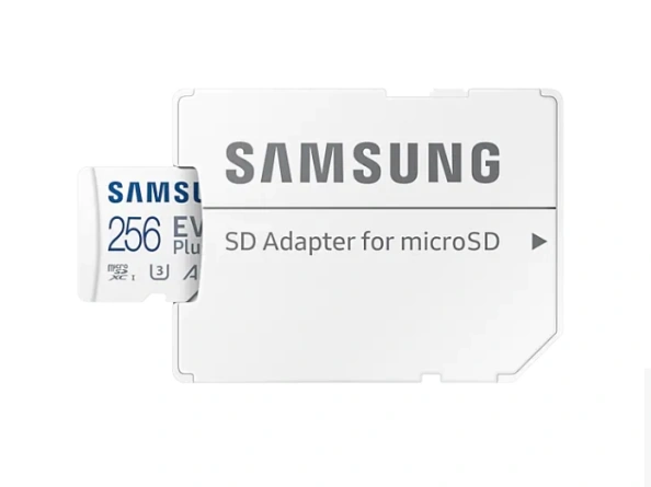 Карта памяти Samsung EVO Plus 256GB MicroSDXC Class 10/UHS-I/U3/130Мб/с MB-MC256KA/RU фото 2
