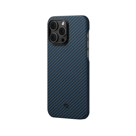 Чехол Pitaka MagEZ Case 3 для iPhone 14 Pro Max 1500D Black/Blue (Twill) фото 2
