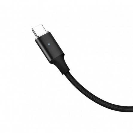 Кабель Baseus Insnap Series Magnetic USB-A to USB-C 1 м (CATKC-CX01) Black фото 2