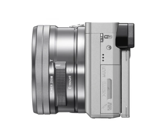 Фотоаппарат со сменной оптикой Sony Alpha ILCE-6300 Kit Silver фото 3