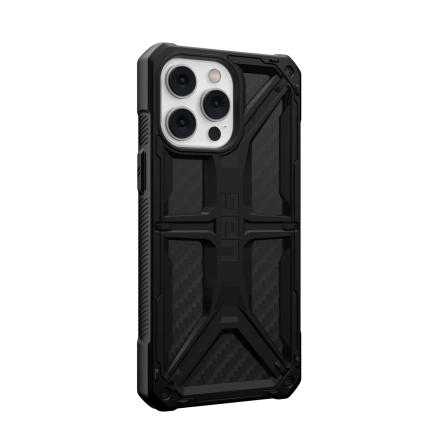 Чехол UAG Monarch для iPhone 14 Pro Carbon Fiber фото 6