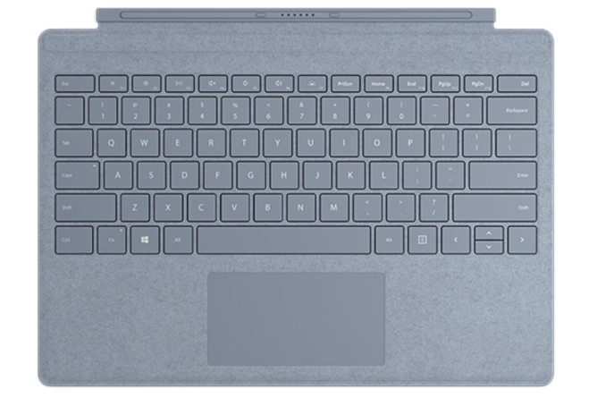 Клавиатура Microsoft Surface Pro Signature Type Cover Ice Blue фото 1