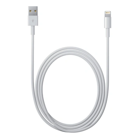 Кабель Apple Lightning to USB cable 2м (MD819ZM/A) White фото 1