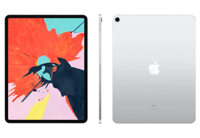 Планшет Apple iPad Pro 12,9 (2018) Wi-Fi + Cellular 64Gb Silver (MTHP2) фото 2