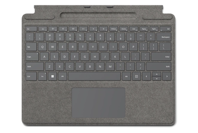 Клавиатура Microsoft Surface Pro Signature Keyboard Platinum фото 1