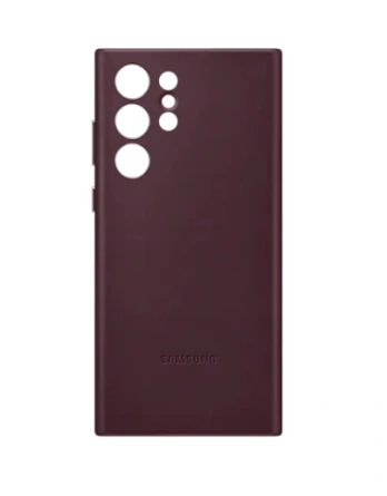 Чехол Samsung Leather Cover для Galaxy S22 Ultra (EF-VS908LEEGRU) Burgundy фото 4
