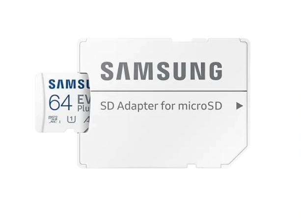 Карта памяти Samsung EVO Plus 64GB MicroSDXC Class 10/UHS-I/U3/130Мб/с MB-MC64KA/RU фото 3