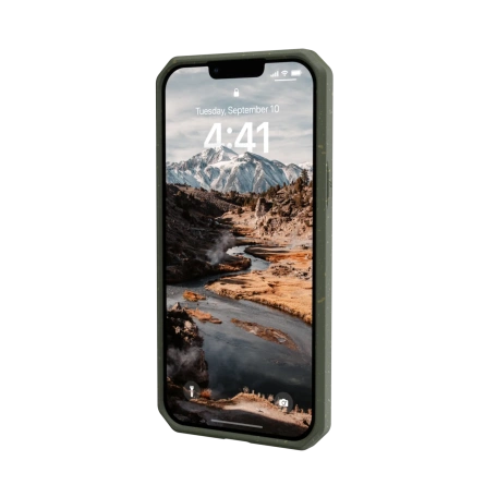 Чехол UAG Biodegradable Outback для iPhone 14 Plus Olive фото 5