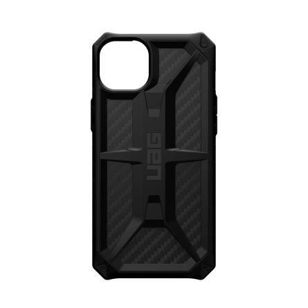 Чехол UAG Monarch для iPhone 14 Plus Carbon Fiber фото 1