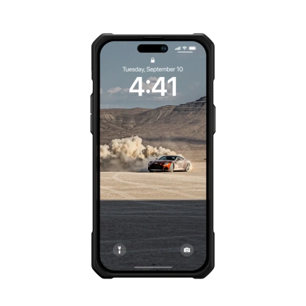 Чехол UAG Monarch для iPhone 14 Pro Carbon Fiber фото 7