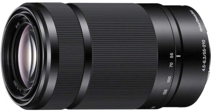 Объектив Sony 55-210mm f/4.5-6.3 E (SEL-55210) Black фото 1