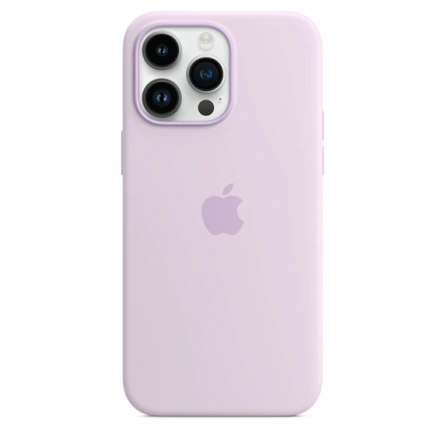 Силиконовый чехол Apple MagSafe для iPhone 14 Pro Lilac фото 3