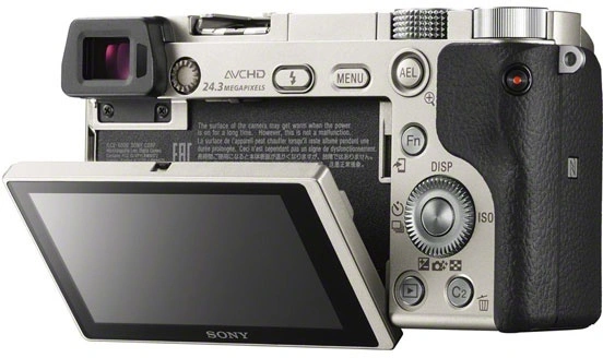 Фотоаппарат со сменной оптикой Sony Alpha ILCE-6000 Kit Silver фото 2