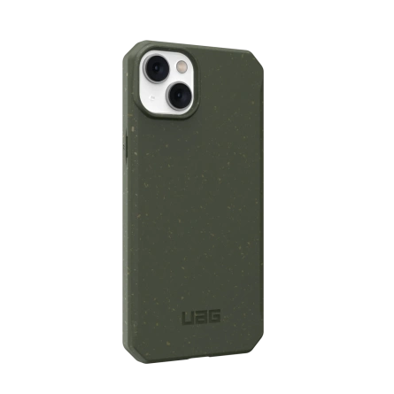 Чехол UAG Biodegradable Outback для iPhone 14 Plus Olive фото 7