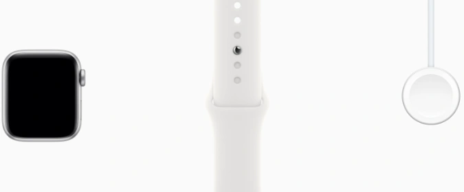 Смарт-часы Apple Watch Series SE GPS 40mm Silver/White (Серебро/Белый) Sport Band (MNJV3) фото 4