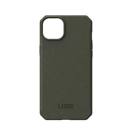 Чехол UAG Biodegradable Outback для iPhone 14 Plus Olive фото 1