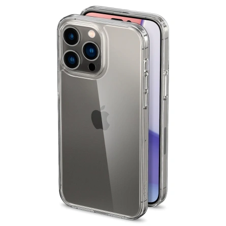 Чехол Spigen Air skin Hybrid для iPhone 14 Pro (ACS04952) Crystal Clear фото 3